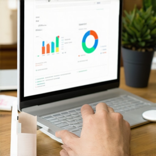 A business owner analyzing local SEO data and community signals for map pack optimization