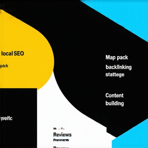 Flowchart illustrating steps to accelerate local map pack rankings using Rocket and Mappack Lift tactics.