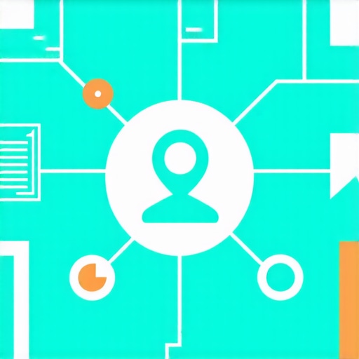 Complex Local SEO Signals Network An infographic showing various interconnected signals influencing local map rankings.