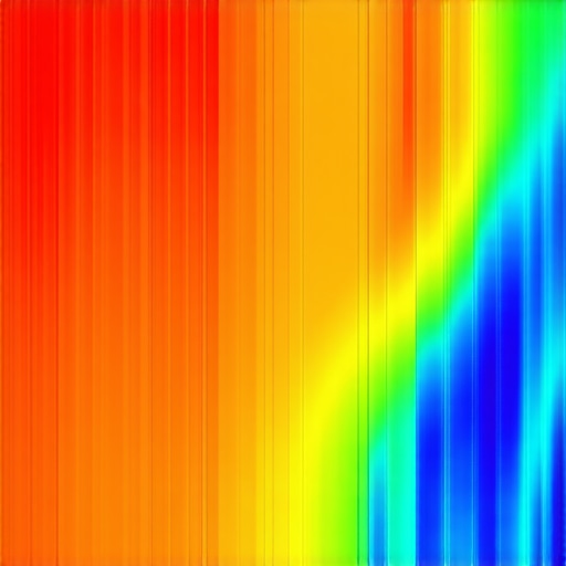 Color-coded heatmap demonstrating local SEO signals across neighborhoods.