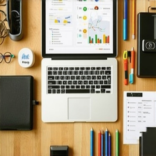 Workspace with SEO tools and data analytics for maintaining map pack rankings