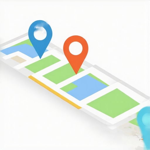 Visual representation of map with active user interactions and signals